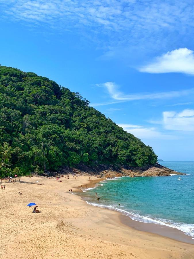 Casa alto padrão Pé na areia Vila Ubatuba Exterior foto