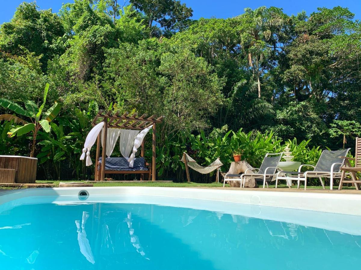 Casa alto padrão Pé na areia Vila Ubatuba Exterior foto